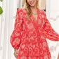 ADORA Puff Sleeve Floral Dress Mini Dresses