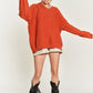 V-NECK OVERSIZED SWEATER PLUS JJK5013P