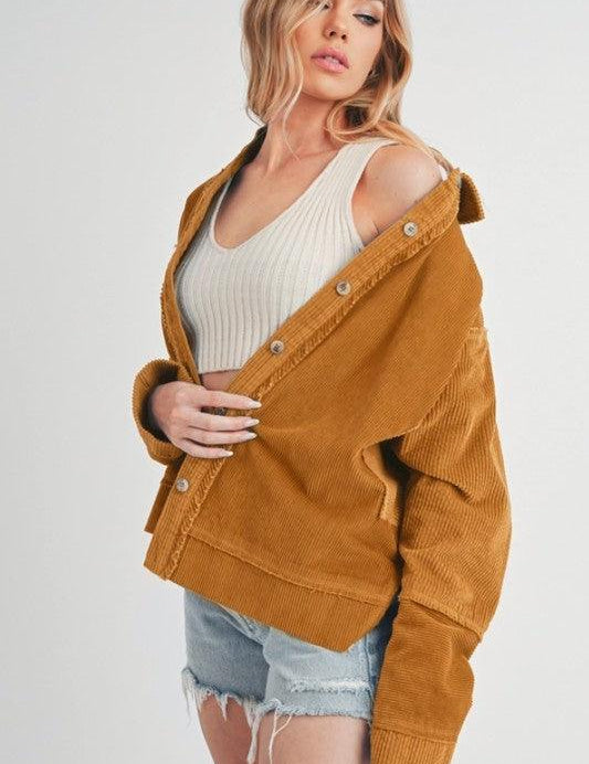Aemi+Co Daphne Corduroy Jacket | Jackets Daverri Fashions
