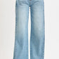 RISEN Mid Rise Wide Barrel Transferable Leg Snap Jeans - DAVERRI FASHIONS