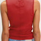Solid V-Neck Tank - DAVERRI FASHIONS