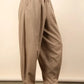 VERY J Solid Barrel Comfy Woven Pants - DAVERRI FASHIONS