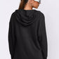 Drawstring Kangaroo Pocket Long Sleeve Hoodie - DAVERRI FASHIONS