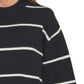 Zenana Round Neck Stripe Sweater Sweaters