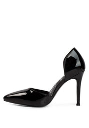 Candy Cane Patent Pu Slip On Stiletto Heels | Heels Daverri Fashions