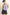 HYFVE Woven Striped V-Neck Button Down Vest INDIGO CREAM