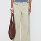 Wide Leg Jeans with Pockets - DAVERRI FASHIONS