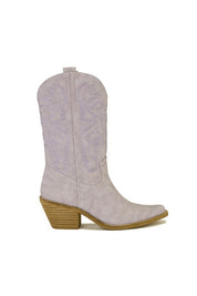 LILAC ADELA WESTERN BOOTS | Boots Daverri Fashions