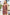 ADORA Contrast Striped V-Neck Mini Dress Mini Dresses