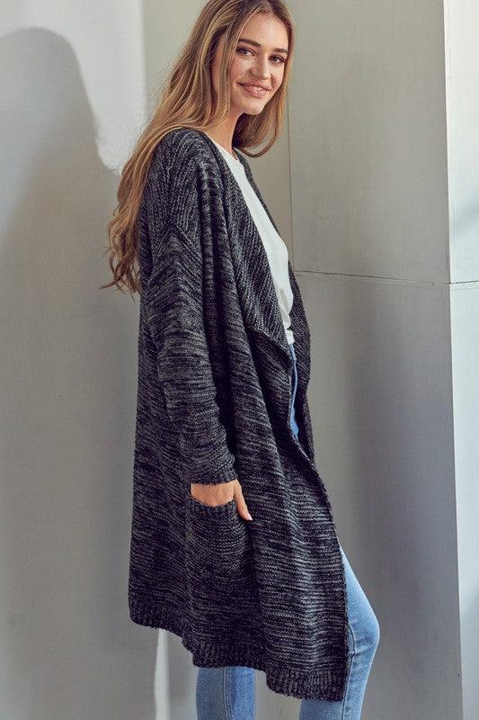 Chunky Sweater Knit Cardigan Shirts & Tops