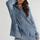Zip-Up Long Sleeve Jacket - DAVERRI FASHIONS