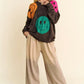 Davi & Dani Rhinestone Drawstring Wide Leg Pants Pants