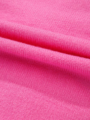 Ribbed Hem Long Sleeve Sweater | Sweaters Daverri Fashions