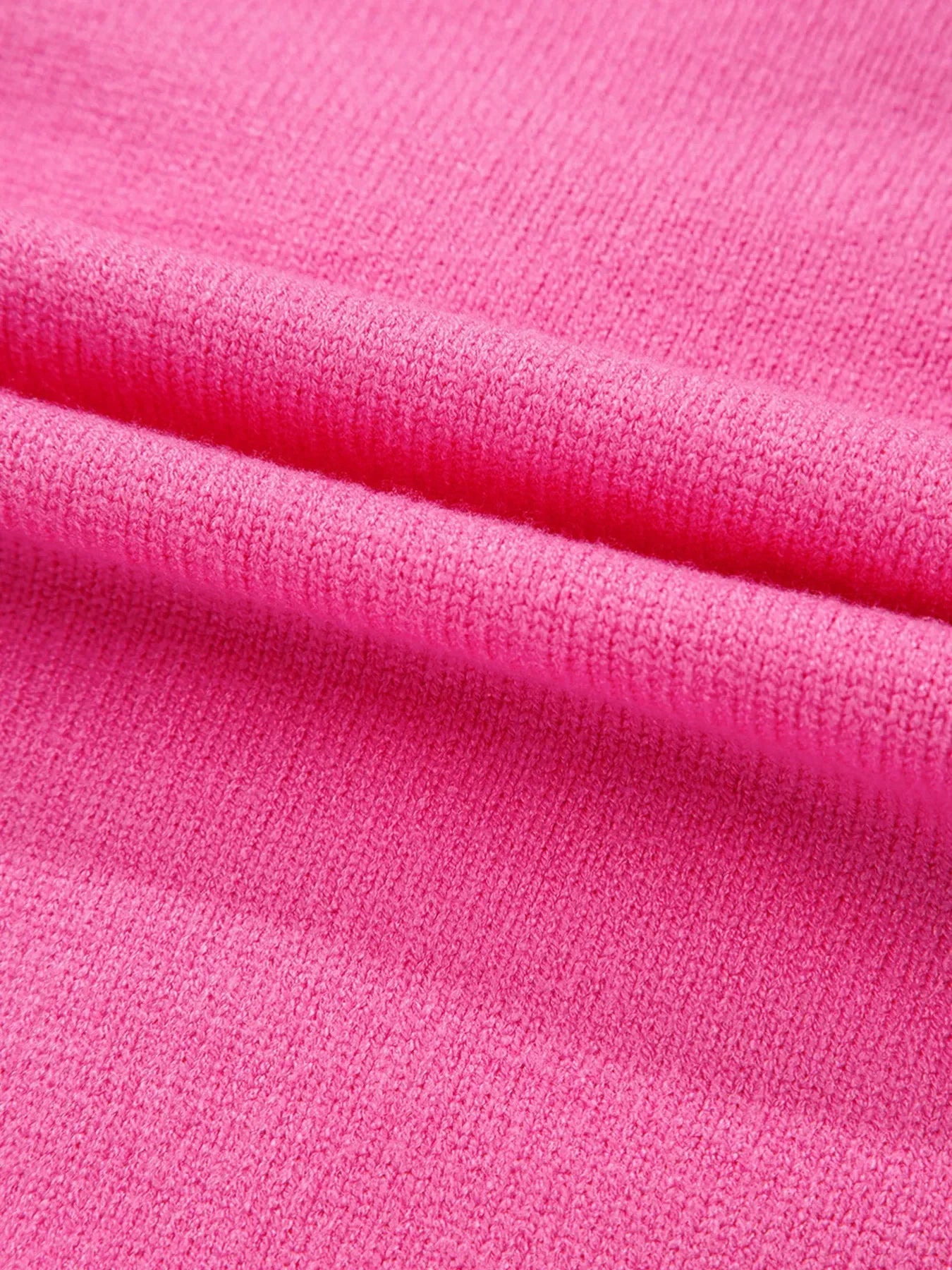 Ribbed Hem Long Sleeve Bow Tie Sweater - DAVERRI FASHIONS