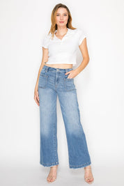 Artemis Vintage Eco Friendly Fabric High Rise Slim Pala Jeans | Jeans Daverri Fashions