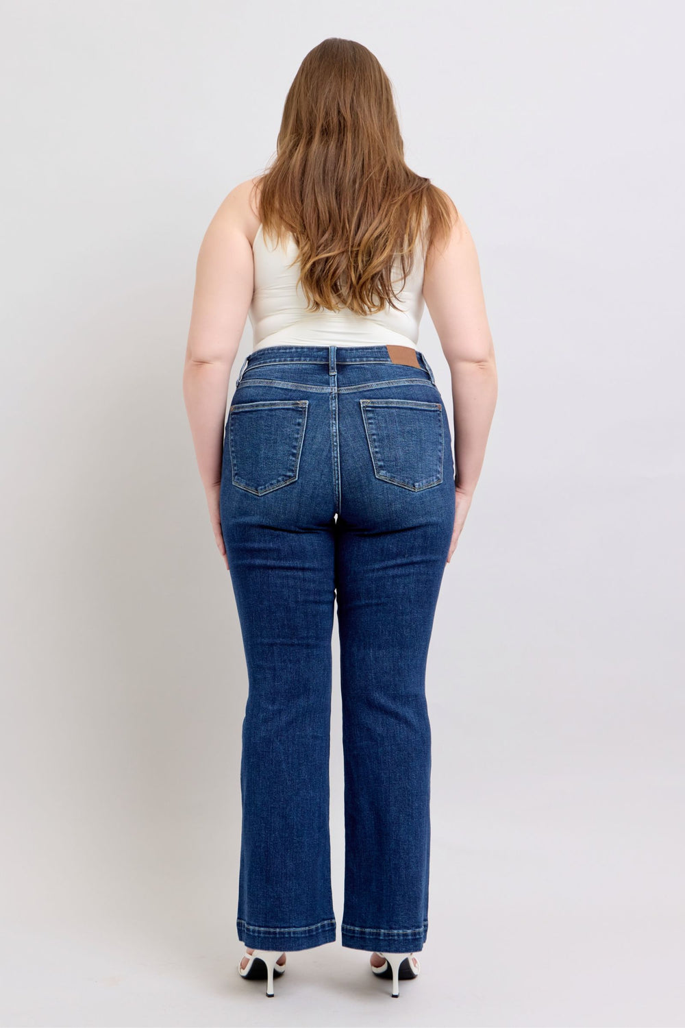 Judy Blue High Rise Flare Jeans with Pockets Jeans