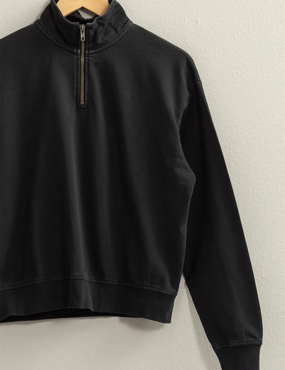 HYFVE Half Zip Drop Shoulder Sweatshirt | Daverri Fashions