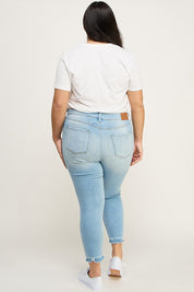 Artemis Vintage Plus High Rise Crop Skinny Jeans | Jeans Daverri Fashions