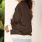 Flower Patch Drop Shoulder Sweatshirt - DAVERRI FASHIONS