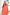 ADORA Raw Hem Collared Neck Button Down Shirt Coral
