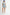 MABLE Square Neck Ruffle Shoulder Denim Overall Romper Shortalls