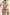 ADORA Contrast Striped V-Neck Mini Dress Mini Dresses
