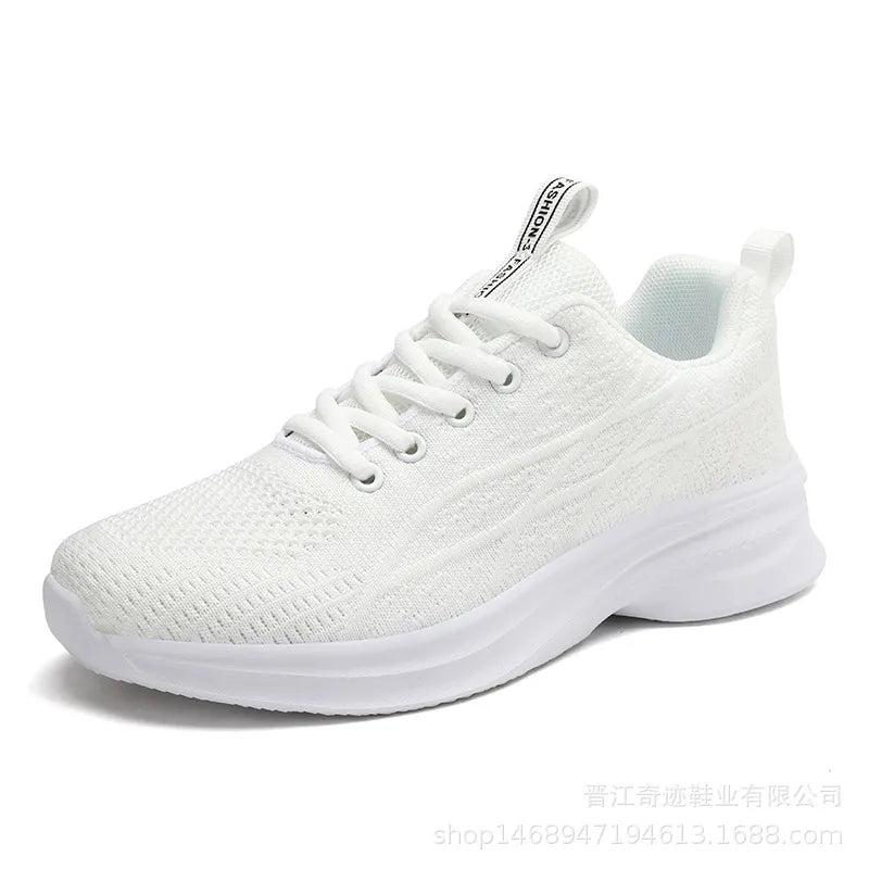 Breathable Mesh Lace Up Athletic | Sneakers Daverri Fashions