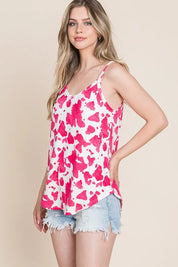 BOMBOM Animal Print Cami | Daverri Fashions