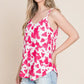 BOMBOM Animal Print Cami
