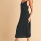 Aemi+Co Side Button Midi Cami Dress - DAVERRI FASHIONS