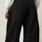 Wide Leg Relaxed Fit Barrel Jeans - DAVERRI FASHIONS