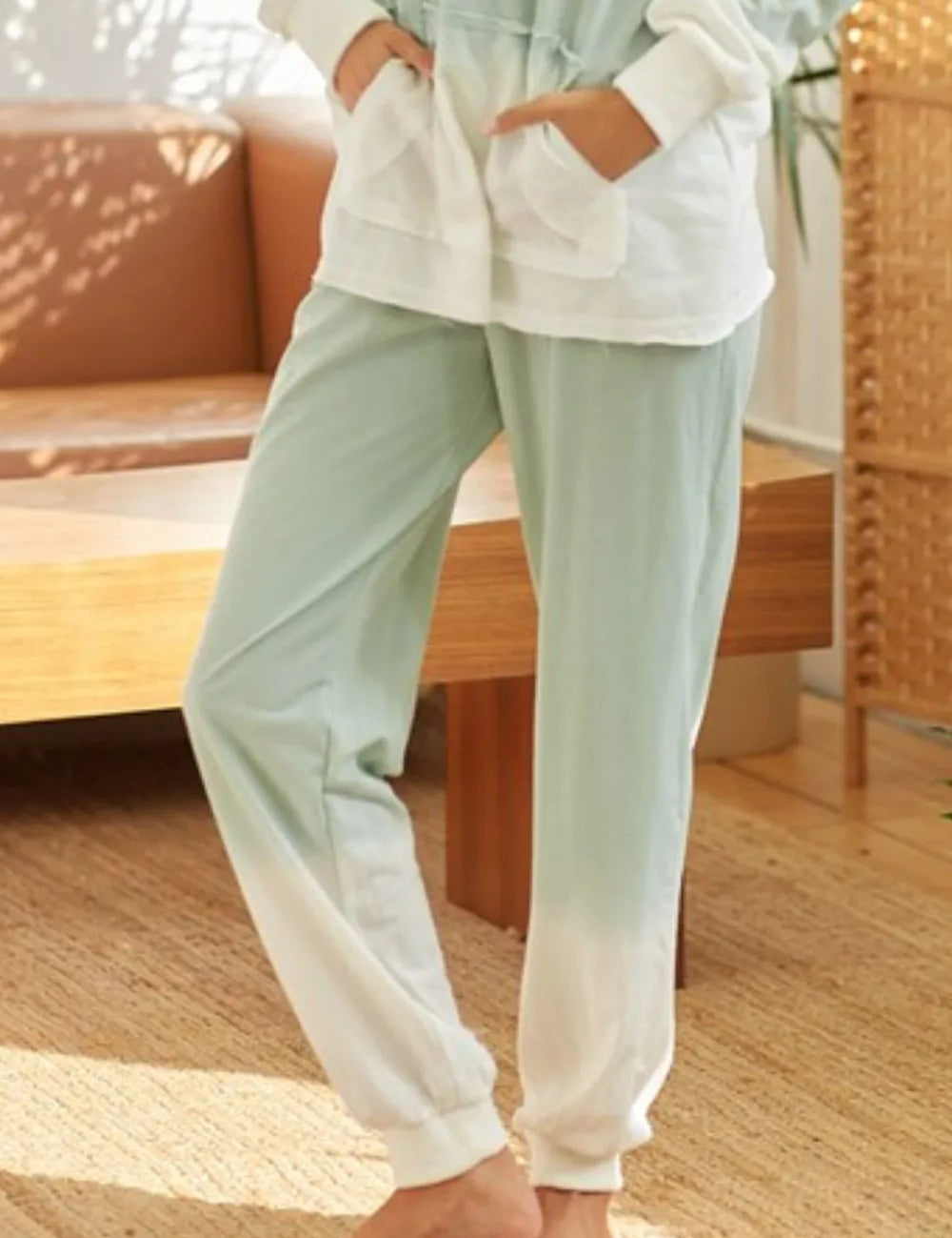 SAGE BiBi Deep Dye Knit Pants | Daverri Fashions