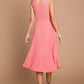 Culture Code Texture Square Neck Tank Dress with Pockets Tank Dresses