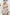 ADORA Floral Square Neck Puff Sleeve Dress