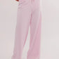 Drawstring Striped Wide Leg Pants - DAVERRI FASHIONS