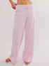 Drawstring Striped Wide Leg Pants - DAVERRI FASHIONS