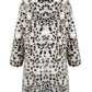 Thermal Leopard Faux Fur Hooded Coat - DAVERRI FASHIONS