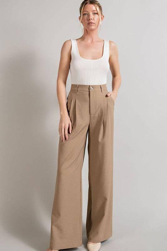 Relaxed straight pants Pants