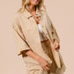 BiBi Crinkle Gauze Shirt and Short Set Outfit Sets