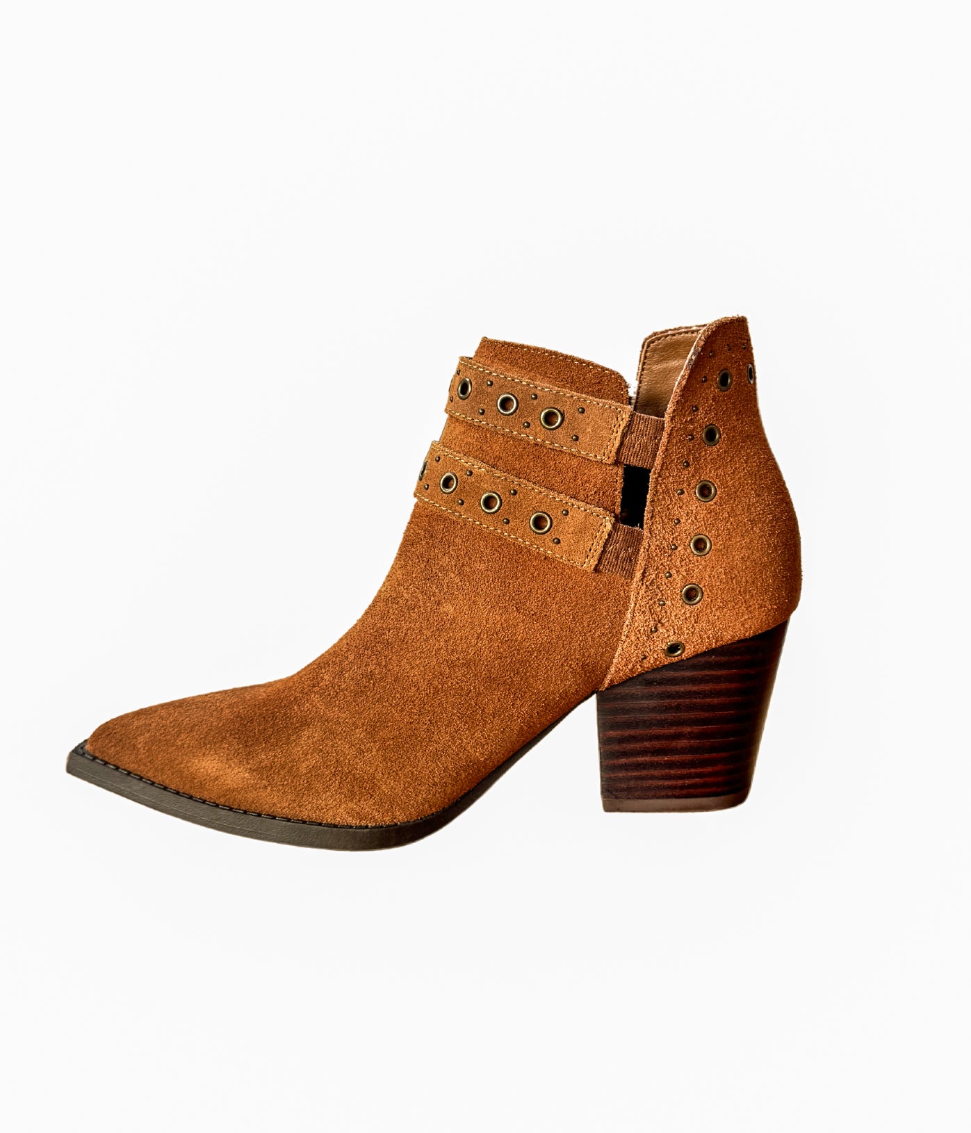 Elsa Leather Ankle Boot in Tan Shoes