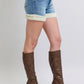 Judy Blue Full Size Hw Tummy Control Shearling Cuff Denim Shorts Plus Size Denim Shorts