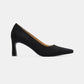 Beast Fashion Faux Suede Point Toe Pumps - DAVERRI FASHIONS