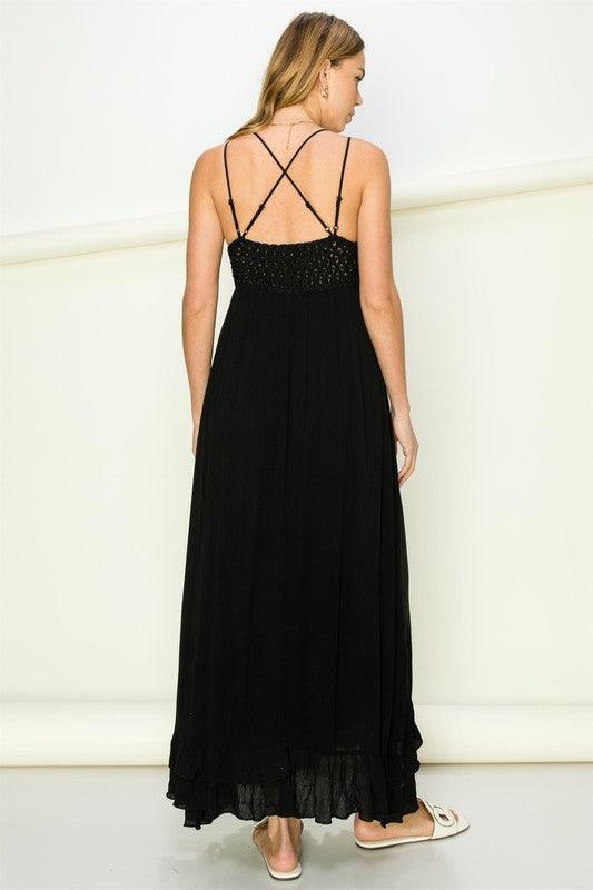 In Love Bustier Lace Maxi Dress Maxi Dresses