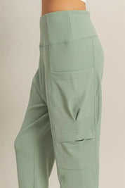 HYFVE High-Waist Pocket Detail Comfy Sweatpants | Daverri Fashions