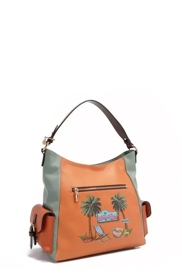 Nicole Lee USA Sun and Sand Hobo Handbag - DAVERRI FASHIONS