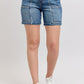 Judy Blue Full Size High Rise Denim Shorts - DAVERRI FASHIONS