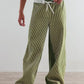 Striped Wide Leg Jeans - DAVERRI FASHIONS