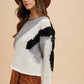 Annie Wear Color Block Drop Shoulder Sweater - DAVERRI FASHIONS