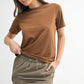 MONO B Round Neck Short Sleeve T-Shirt