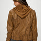 Coalition LA Double Zip Hooded Long Sleeve Jacket